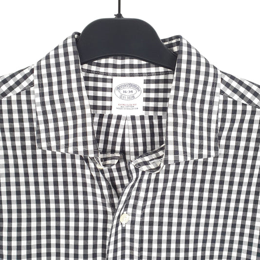 Mens White Brooks Brothers  Long Sleeve Shirt