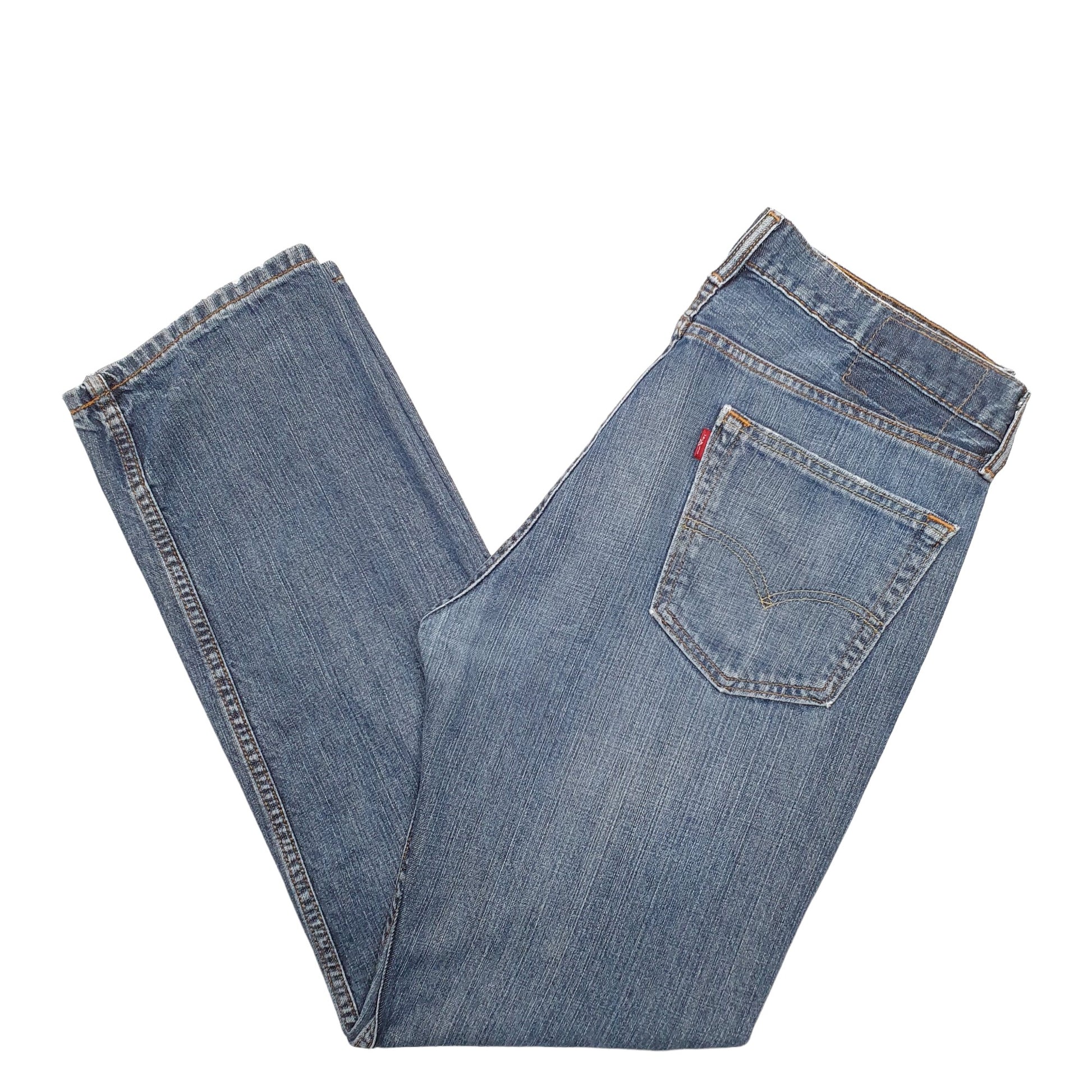 Mens Blue Levis  505 JeansW33 L32