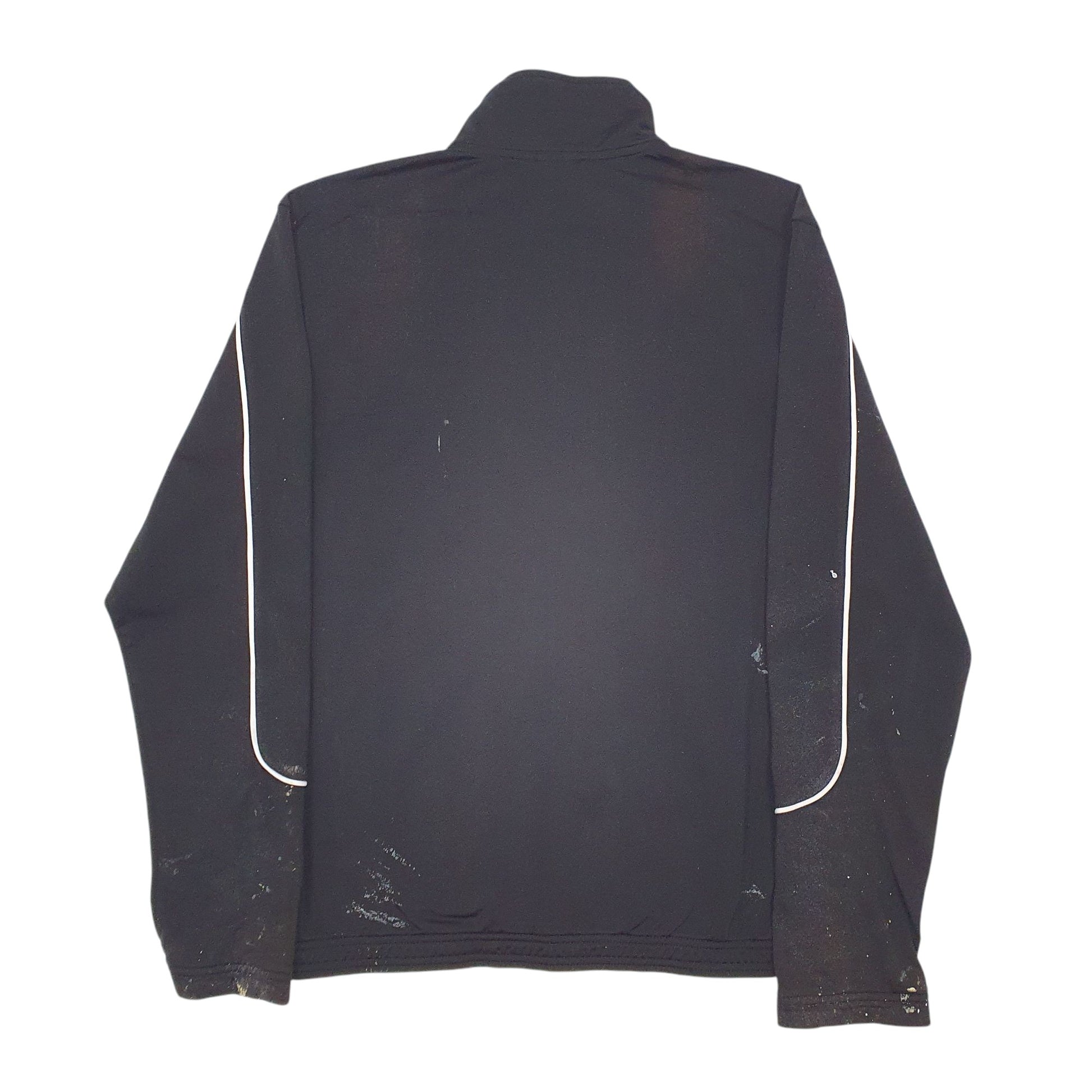 Mens Black Reebok Active Wear Full Zip Jumper