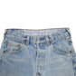 Womens Blue Levis 501 Denim Jorts Denim Shorts