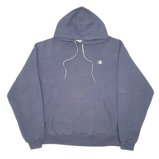 Mens Navy Champion  Hoodie Jumper