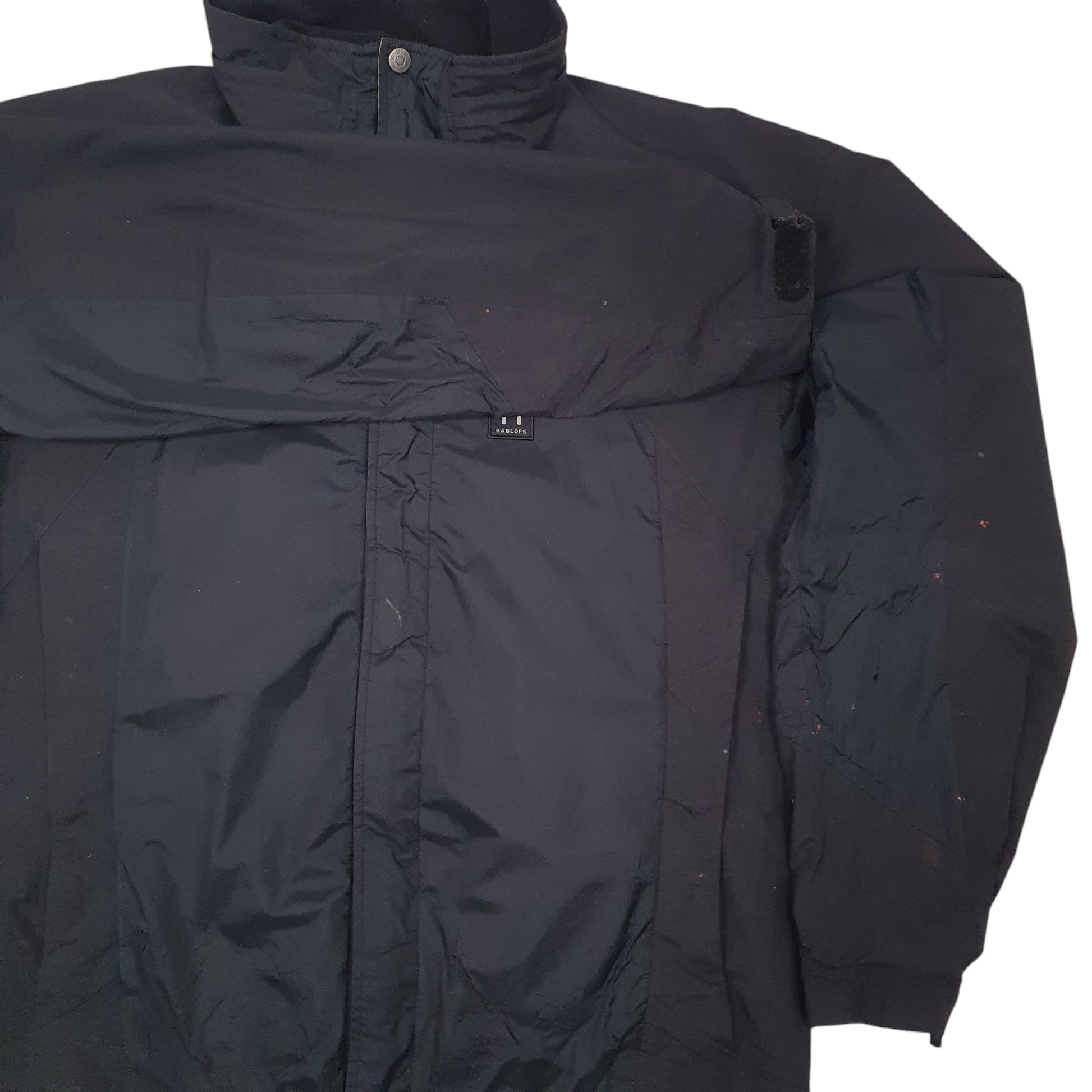 Mens Black Haglofs Gore-Tex  Coat