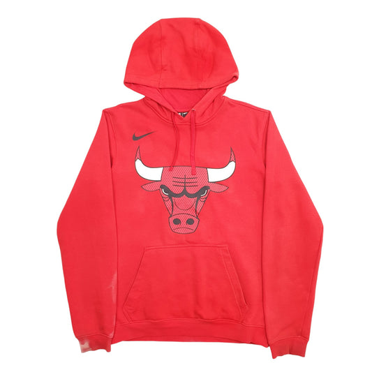 Womens Red Nike Chicago Bulls NBA Basketball Hoodie Jumper