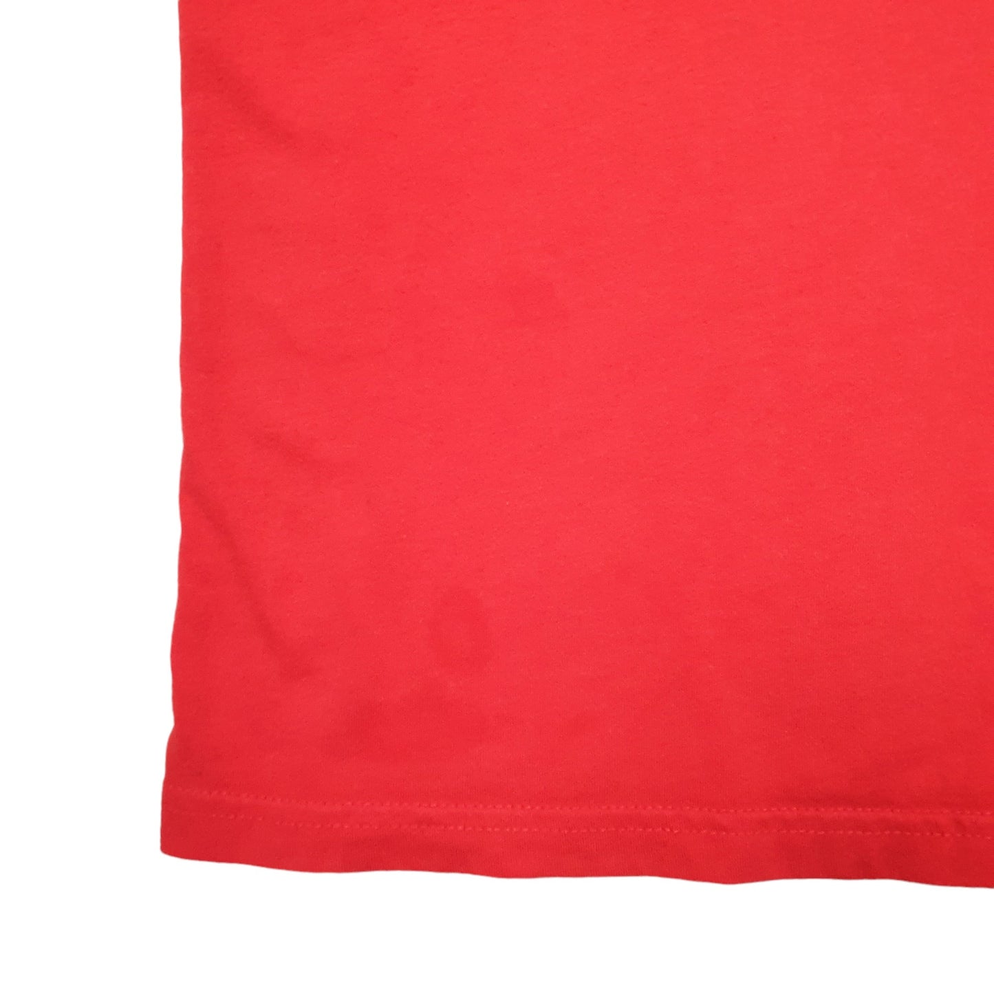 Mens Red Adidas Spellout Short Sleeve T Shirt