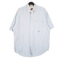 Mens Blue Tommy Hilfiger Vintage Crest Oxford Short Sleeve Shirt