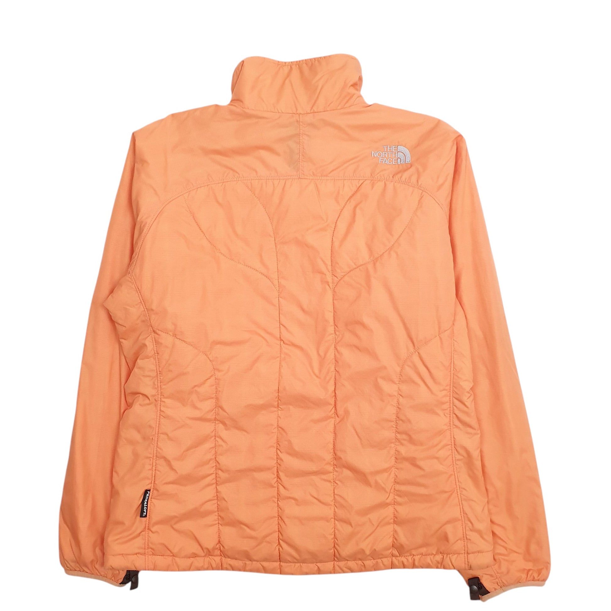 Womens Orange The North Face Primaloft Insulated Thermal  Coat