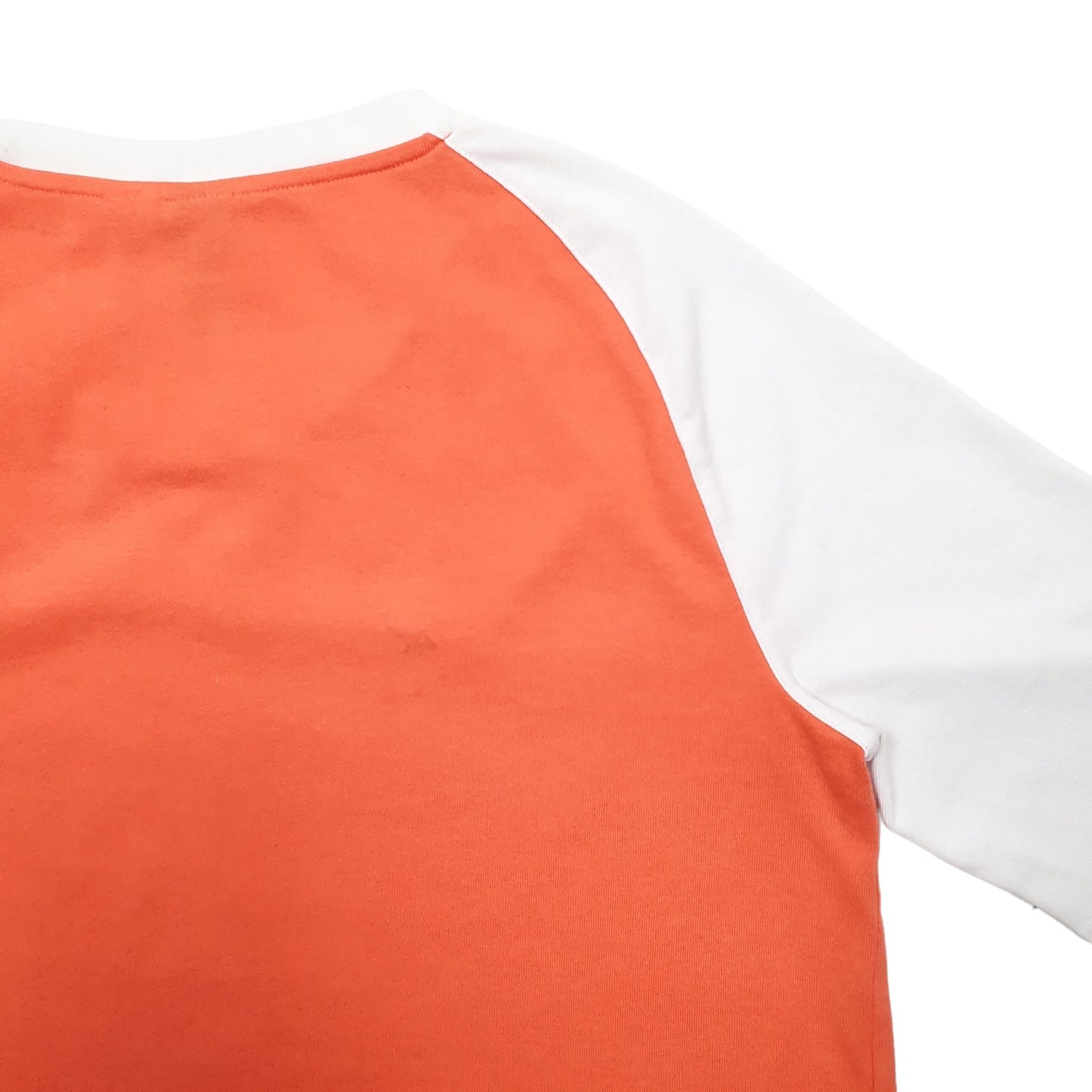 Womens Orange Adidas  Short Sleeve T Shirt