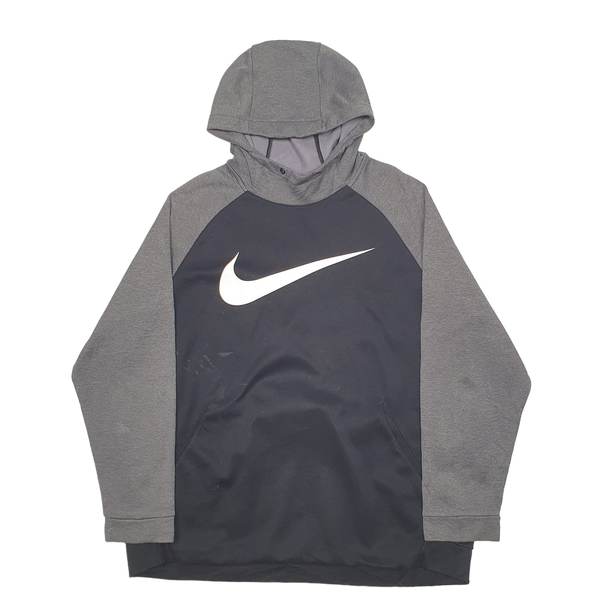 Mens Black Nike Active Running Sport Hoodie Jumper