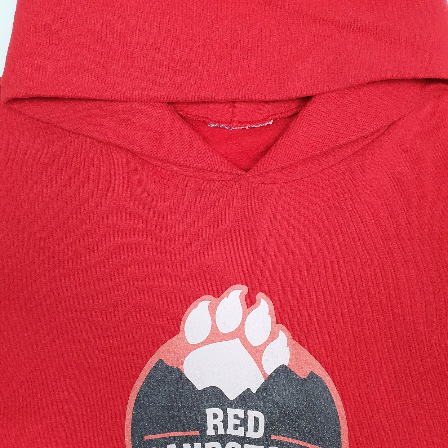 Mens Red Champion USA College Hoodie Jumper