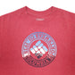 Mens Red Columbia Sportswear Spellout Short Sleeve T Shirt