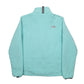 Womens Green The North Face Polartec Full Zip Jumper