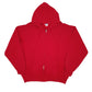 Mens Red Wrangler Vintage 1980s, Made in USA Full Zip Jumper