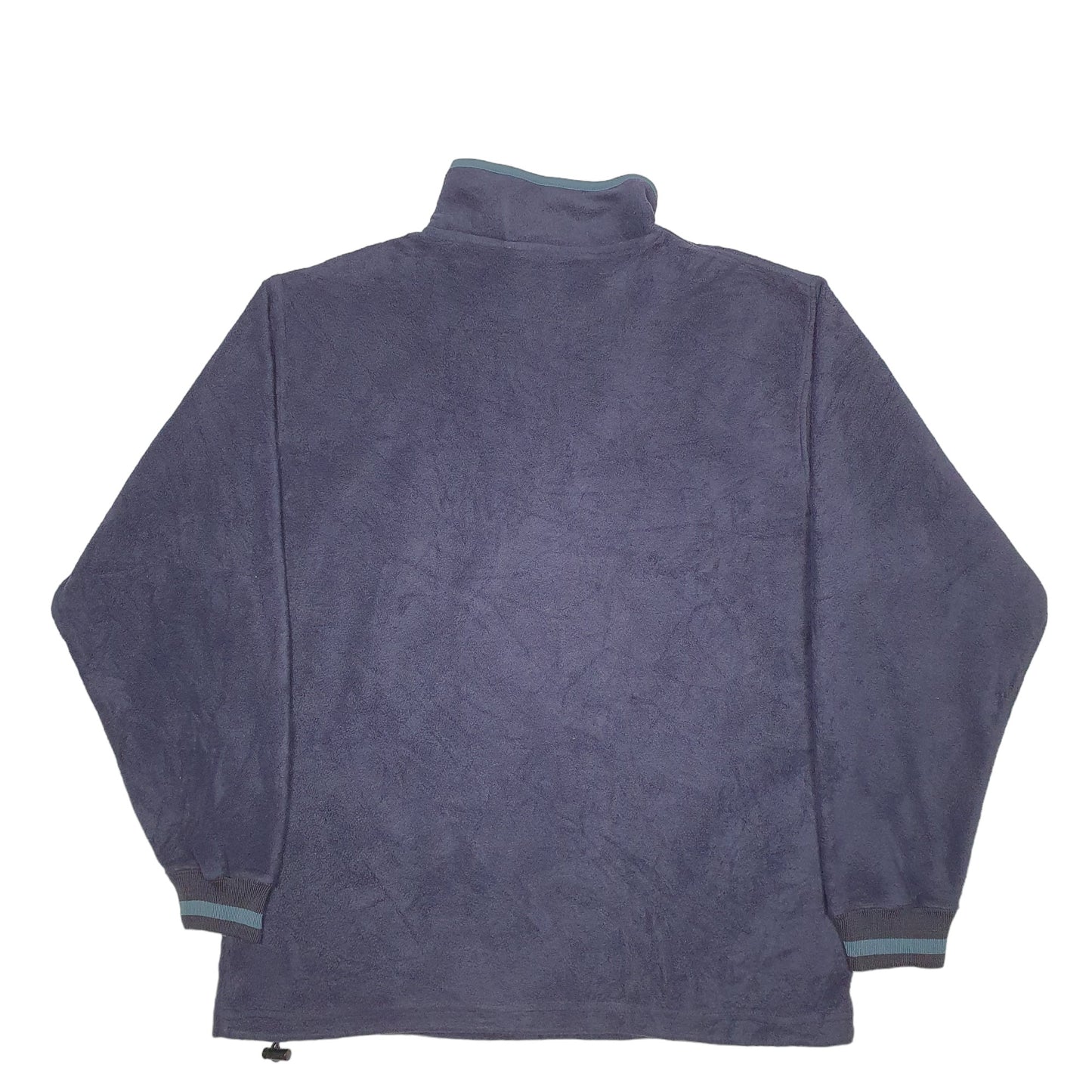 Mens Navy NFL Seattle Seahawks Football Quarter Zip Jumper