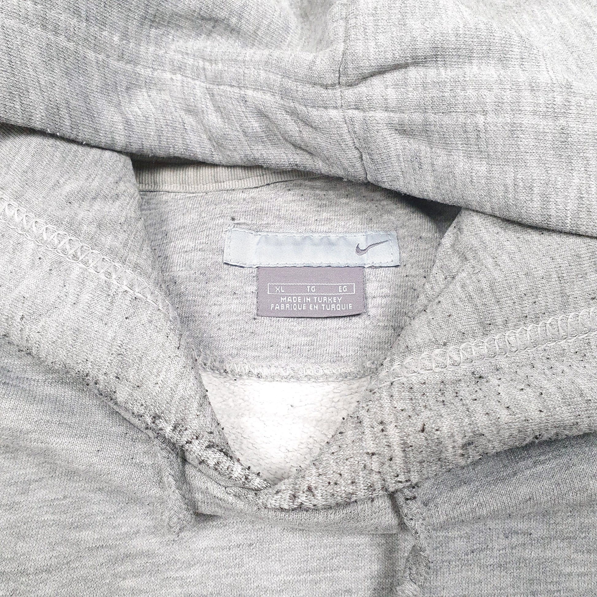 Mens Grey Nike  Hoodie Jumper