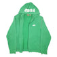 Mens Green Puma Hoodie Full Zip Jumper