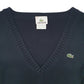 Womens Black Lacoste  Crewneck Jumper