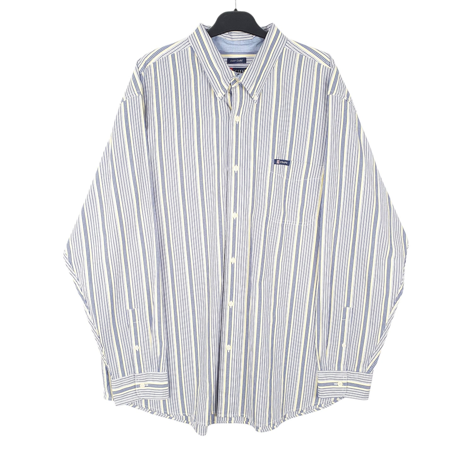 Mens White Chaps  Long Sleeve Shirt