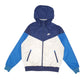 Mens Blue Nike Windrunner Hooded  Coat