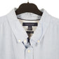 Mens Blue Tommy Hilfiger Coupe Long Sleeve Shirt