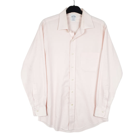 Mens Pink Brooks Brothers  Long Sleeve Shirt