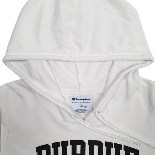 Womens White Champion Purdue Fort Wayne Hoodie Jumper