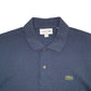 Mens Navy Lacoste  Short Sleeve Polo Shirt