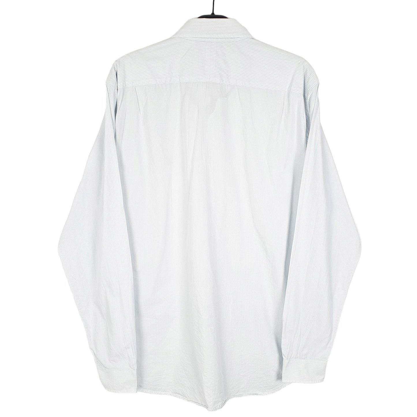 Mens White Lacoste  Long Sleeve Shirt