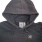 Mens Black Adidas  Hoodie Jumper