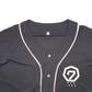 Mens Black Non Branded Baseball Jersey Short Sleeve T Shirt