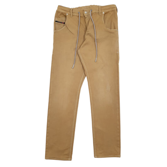 Mens Tan Diesel  Chino Trousers