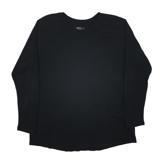 Mens Black Dickies  Long Sleeve T Shirt