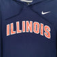 Mens Navy Nike Illinois Hoodie Jumper