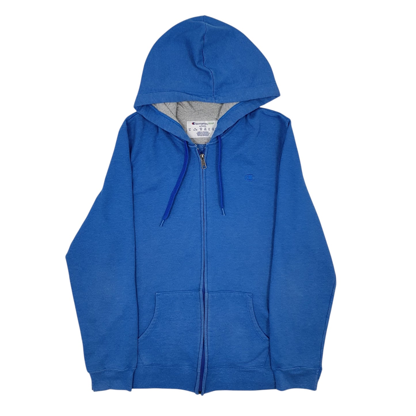 Womens Blue Champion  Full Zip Jumper