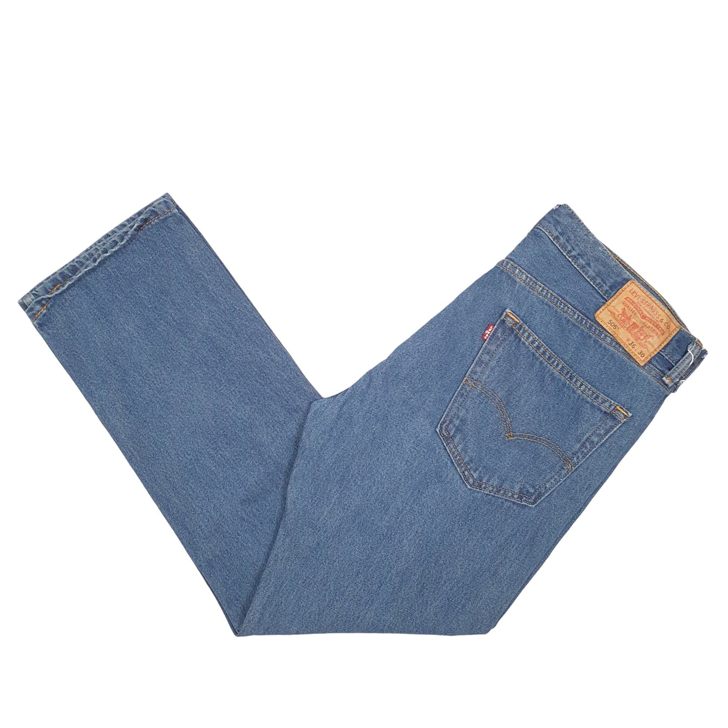 Mens Blue Levis  505 JeansW36 L30