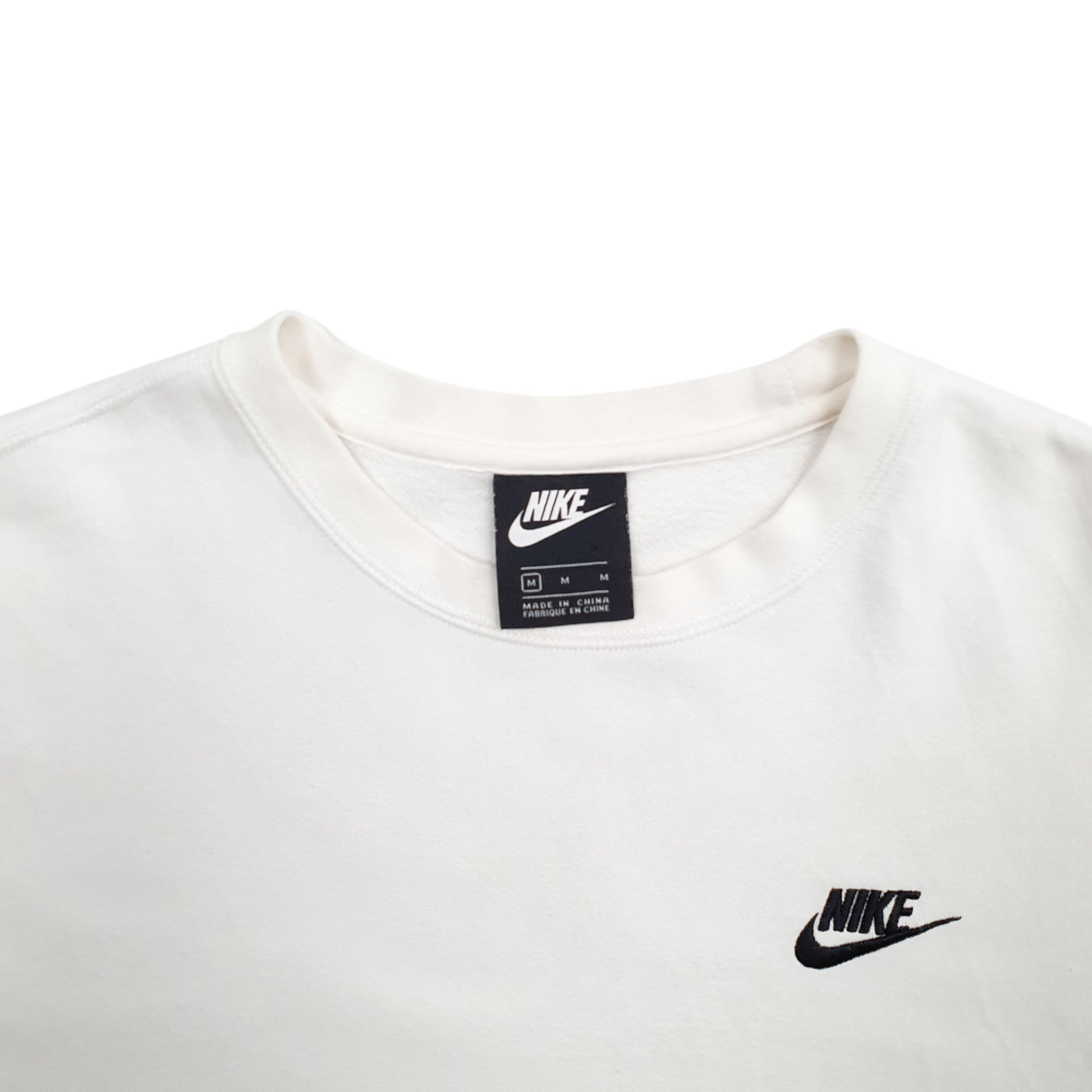 Mens White Adidas  Crewneck Jumper