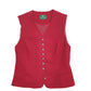 Womens Red Allwerk  Vest Jumper
