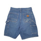 Mens Blue Carhartt Workwear B28 DST Carpenter Shorts