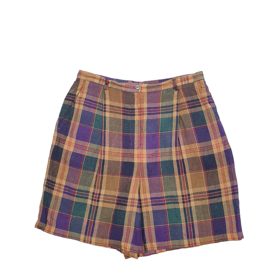 Womens Multi Ralph Lauren Madras Chino Shorts