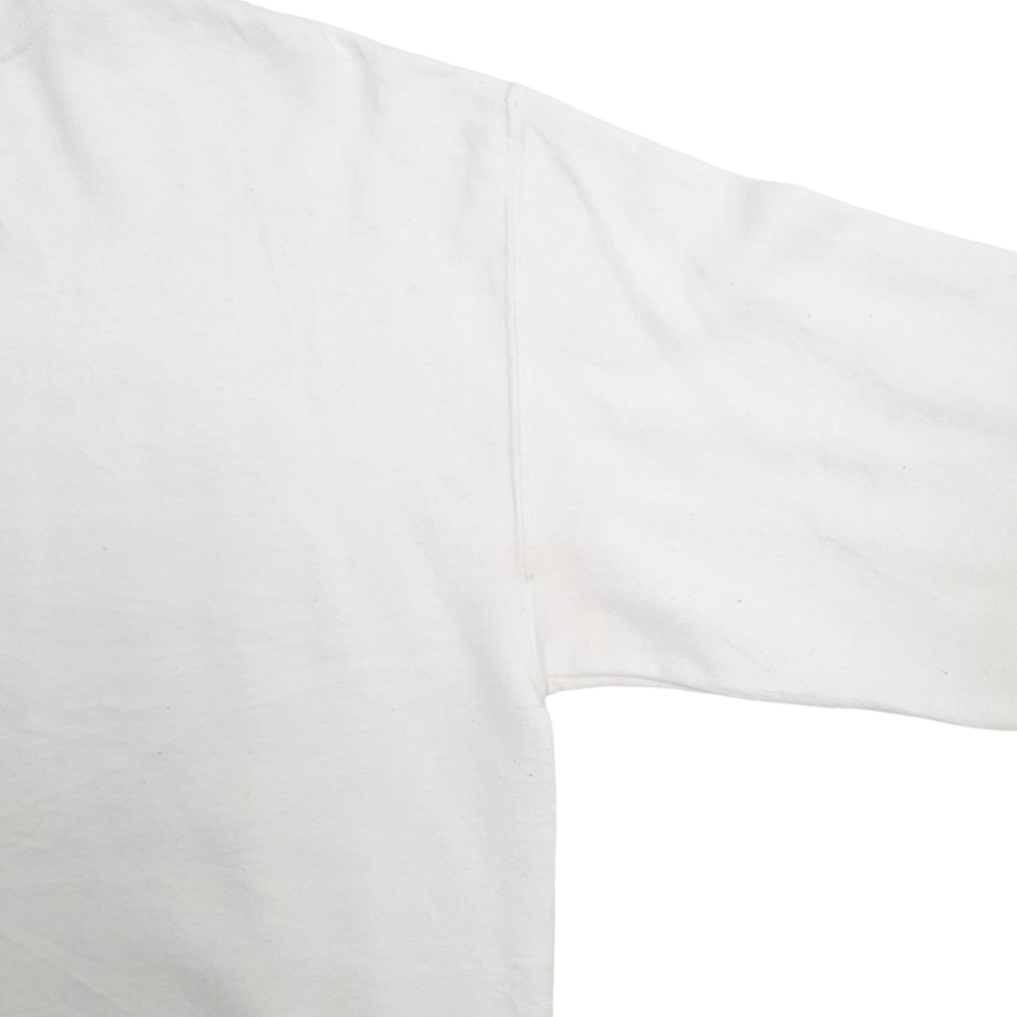 Mens White Gildan Chicago Spellout Crewneck Jumper