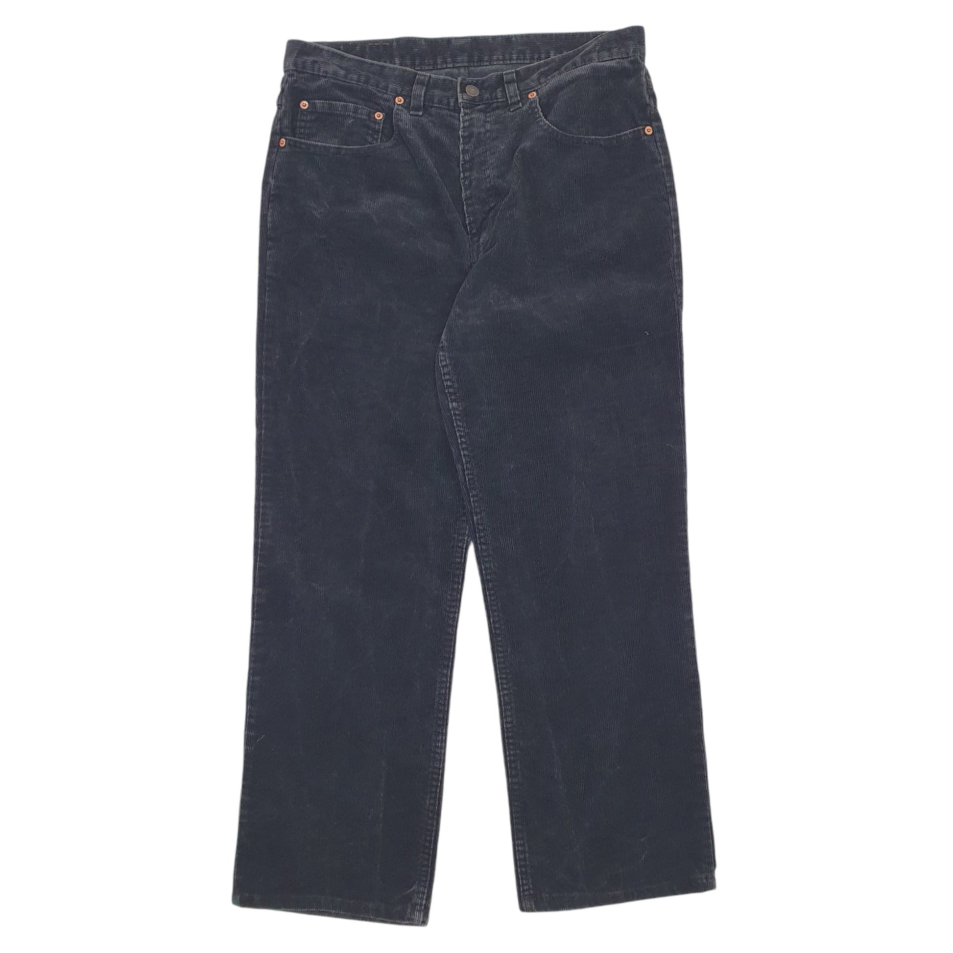 Mens Black Levis  Corduroy Trousers