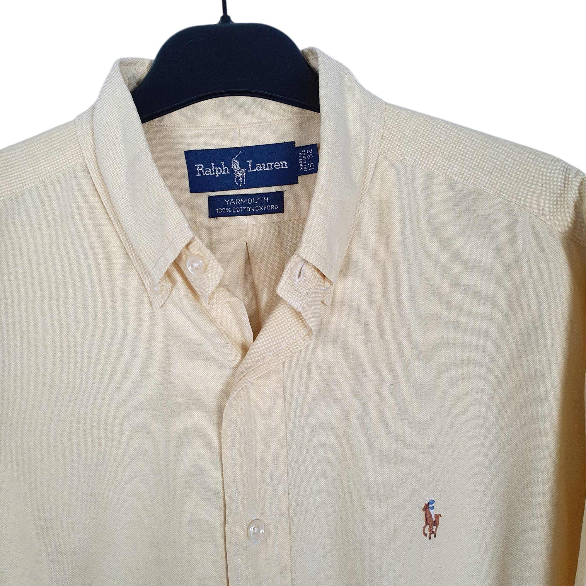 Ralph Lauren Yarmouth Fit Long Sleeve Oxford Shirt L Bundl Clothing