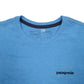 Mens Blue Patagonia Spellout Wolf Long Sleeve T Shirt