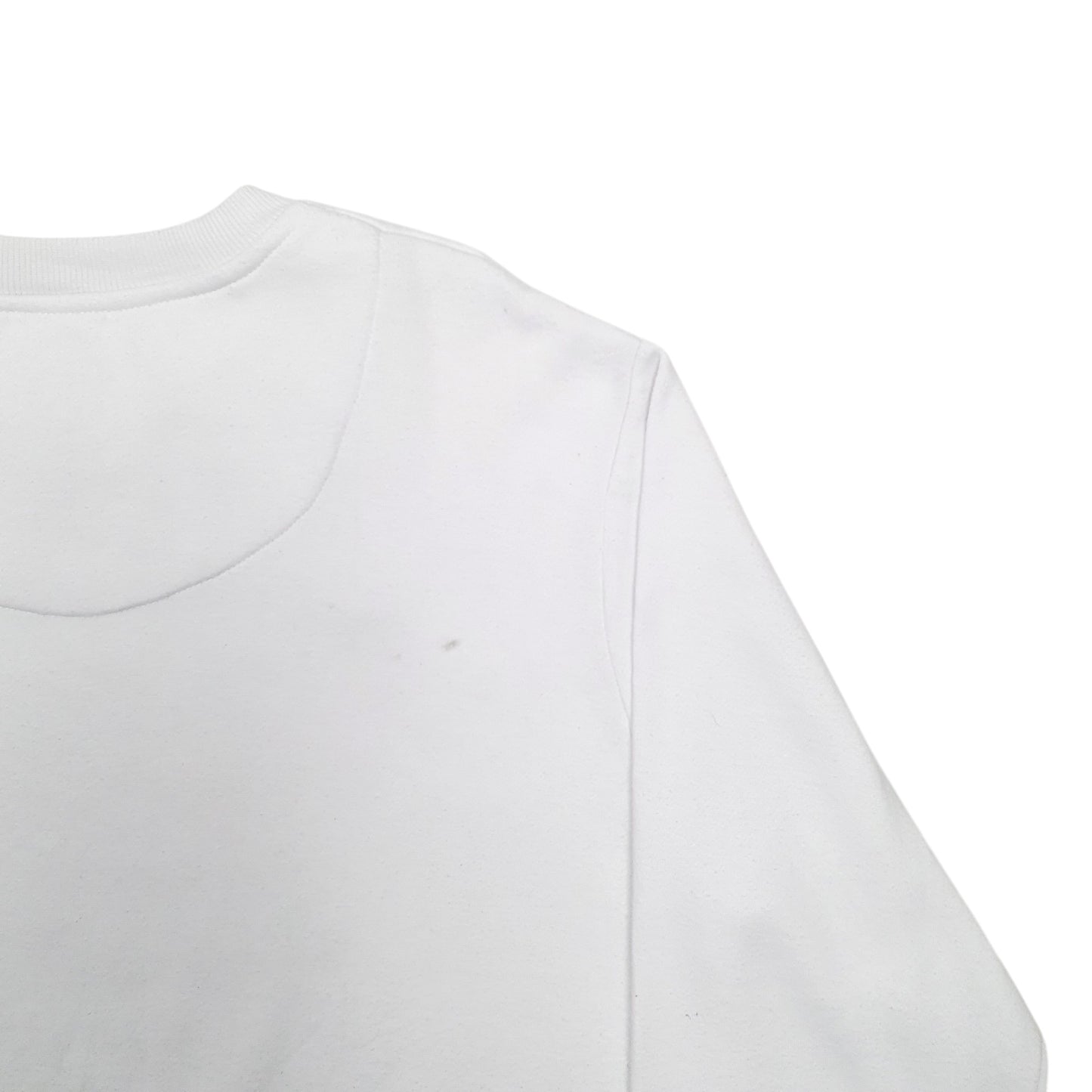 Mens White Nirvana Grunge Crewneck Jumper