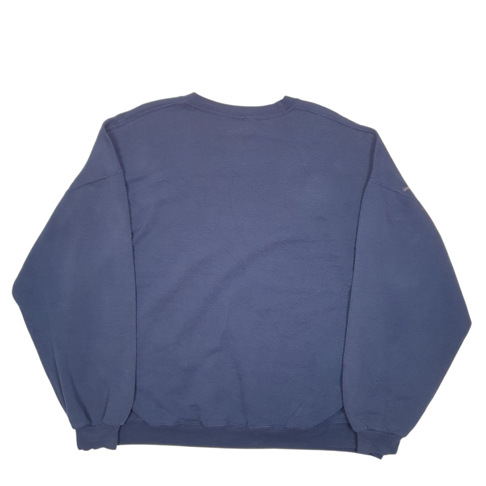 Mens Navy Starter North Carolina Team USA Spellout 90s Vintage Crewneck Jumper