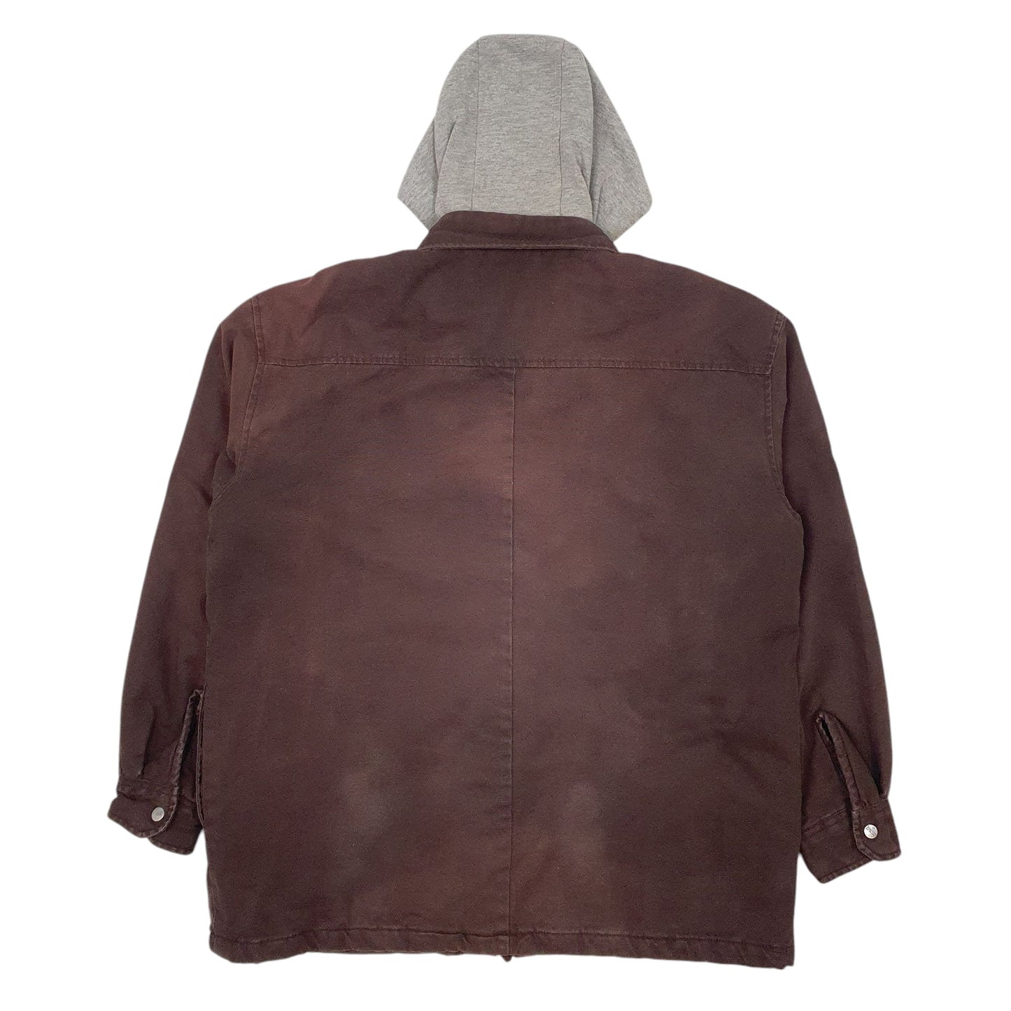 Mens Brown Dickies  Full Zip Coat