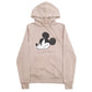 Mens Beige Disney Mickey Mouse Hoodie Jumper