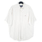 Mens White Ralph Lauren Oxford Short Sleeve Shirt