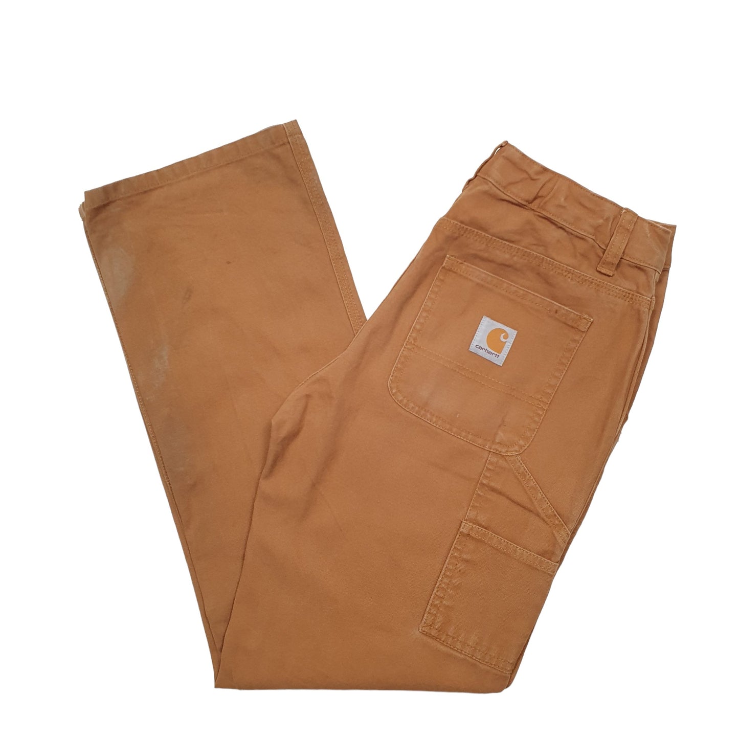 Womens Tan Carhartt  Carpenter Trousers