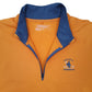 Mens Orange Nike Golf Cog Hill Dri Fit Quarter Zip Jumper