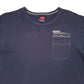Mens Navy Diesel  Short Sleeve T Shirt